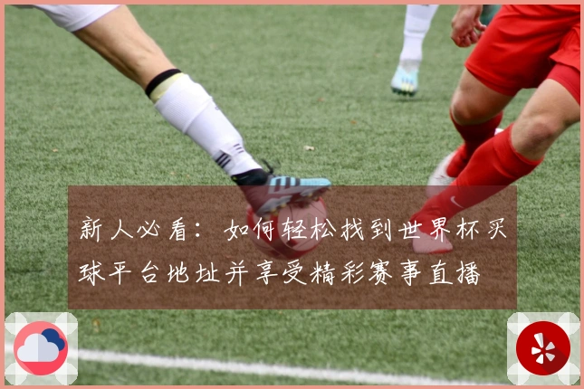 新人必看：如何轻松找到世界杯买球平台地址并享受精彩赛事直播