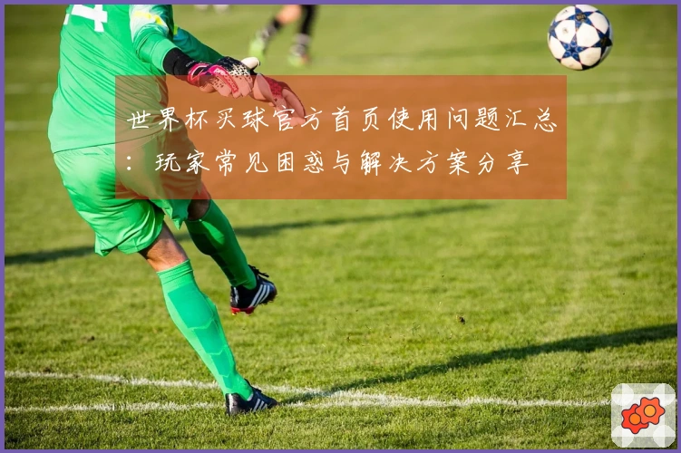 世界杯买球官方首页使用问题汇总：玩家常见困惑与解决方案分享